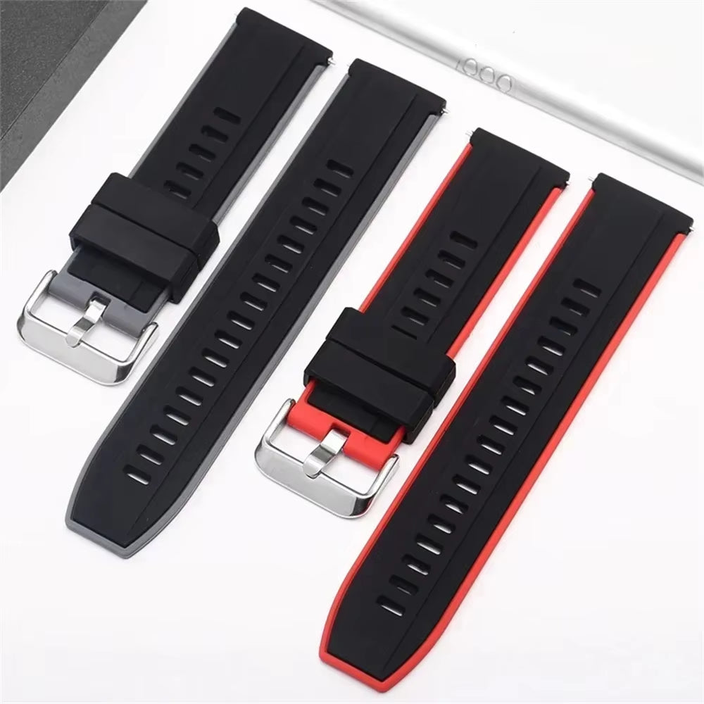 Silicone 22 20Mm Watch Strap for WATCH GT 4 Pro 46Mm Band GT 3 SE 2 42Mm HONOR Magic Watch4 GS 3 Pro Replacement Bracelet