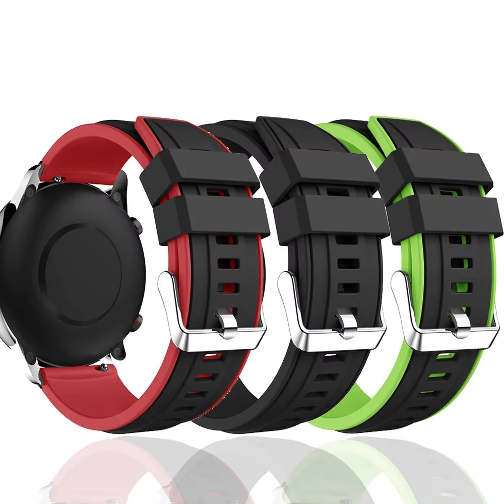 Silicone 22 20Mm Watch Strap for WATCH GT 4 Pro 46Mm Band GT 3 SE 2 42Mm HONOR Magic Watch4 GS 3 Pro Replacement Bracelet